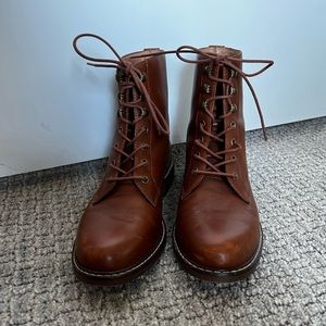 Madewell Kellie Lace-Up Boot